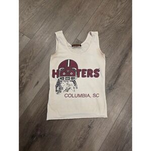 Hooters Football Owl Women's Size XS Columbia South Carolina Cropped Tanktop